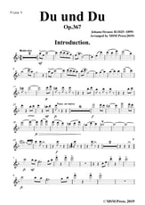 Du und Du,Op.367,for Orchestra Orchestra sheet music cover